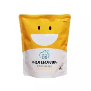 강청 무첨가순비누 EM세탁가루비누1kg