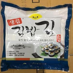 SK-HY s175315 화입김밥김(유창 100매 200g)X4