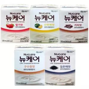 뉴케어 구수한맛 검은깨 딸기 단호박 커피 5가지 30팩