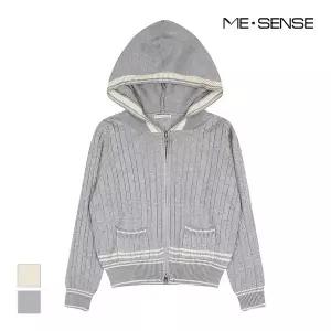 [미센스] 후드넥 니트집업가디건_MB4XKCM305Z