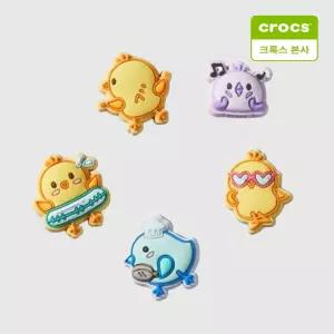 (본사)병아리 장식 5개 세트 지비츠 참 10015528-GR