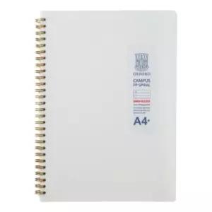 옥스포드 5000 밀크 PP 스프링노트 A4 플러스 줄 80매
