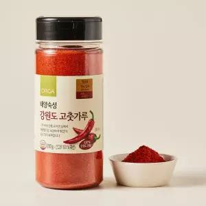 [롯데백화점]올가홀푸드 [ORGA] 태양숙성 강원도 고춧가루(국산,200g)