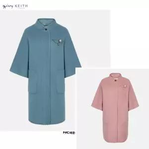 [하프클럽/]NC해운대 기비 24겨울 가브리엘 망토코트G3WH739-45-71