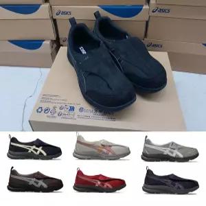 아식스 라이프 워커 3E 워킹화 남성 여성 벨크로 신발 편안한 단화