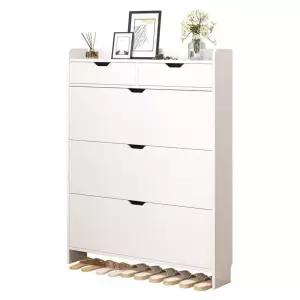 슬림신발장 현관 틈새 수직 원룸 신발 원목 폭좁은 캐비닛