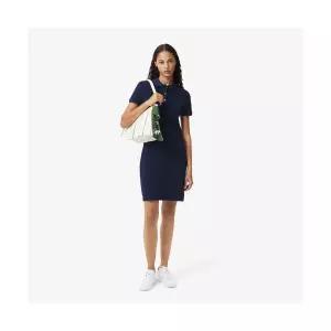 라코스테 LACOSTE 여성 슬림핏 미니피케 폴로 드레스 EF5473 55G 166 55G166 132037