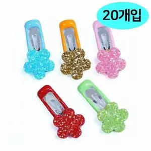 꽃 핀 똑딱이1 1판 강아지 20개입 미니