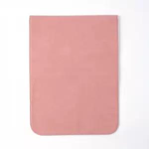 노트북 세로형 핑크 가죽파우치 14.1/15.4형 노트북백
