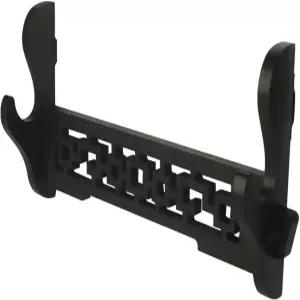 QLQWNDY 카타나 벽걸이 사무라이 검 디스플레이 행거 라이트세이버 홀더 우드 플루트 스탠드 무술 무기