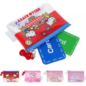 산리오 헬로키티/리틀트윈스타 스팽글 미니 파우치