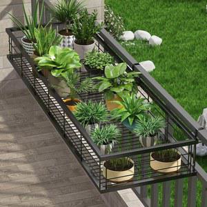 발코니 창문 난간 화분걸이 야외 플랜터 거치대 고정형 정원 베란다 화분용