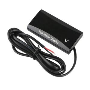 호환 DC 8V-18V 0.56 인치 LED 디지털 방수 전압계 테스터 감지기 측정기 오토바이 자동차 배터리