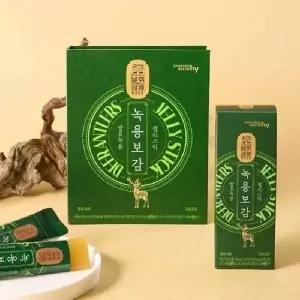 [삼립]한국야쿠르트 발휘 녹용보감 젤리스틱 17g x 14포