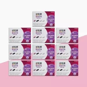 [셀러허브]센트룸 원데이팩 우먼 50+ 30팩 x 10박스 하루한팩 간편한섭취 (10개월분)어머니 (S42638963)