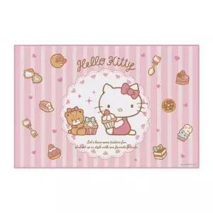 스케이터 1인용 돗자리 휴대용매트 헬로키티 간식타임