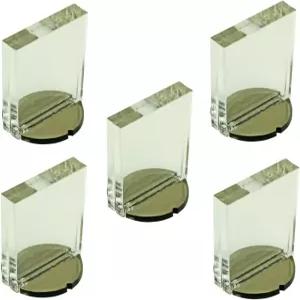 LITKO 종이 피규어 홀더 게임 115인치 카운터 슬롯 베이스원형 베이스 카드 미니어처