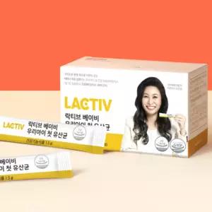 락티브 베이비 우리아이 유산균 분말 영양 스틱 30포 BNS