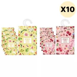 부케가르니 일랑 블체 옷장방향제 신발장 L 8개 X10 BNA