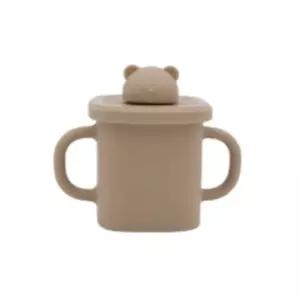 블루마마 유아컵 실리콘 자기주도 연습 샌드베이지 BNA