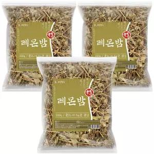 국산 레몬밤잎차 200g 3개 