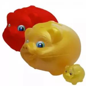 [문구/오피스] 왕특대 돼지저금통 황금 레드 초대형 저금통