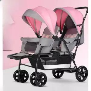 유모차 2인용 쌍둥이 앞뒤 유모카 트윈 연년생 더블