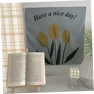 실내장식 벽걸이 패브릭포스터 감성인테리어 북카페 독서대 책받침대 독서소품