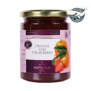 달콤한 시칠리아 포도 딸기오렌지 제철 잼