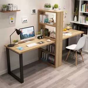 쌍둥이 형제 학생책상 테이블 나무 원목 2인용 가정용