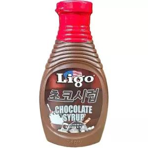 (585g X 12)초코 시럽 리고/가정용/쵸코/팥빙수/간단한/간식/급식/다용도/달콤한/도넛/홈/베이킹/학교