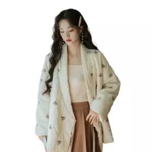 겨울 생활한복 누빔자켓 두루마기 패딩 자켓 계량한복 누빔저고리 꽃무늬 아우터