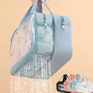 목욕가방 27cm스윔 2중분리 매쉬 방수 수영 205701