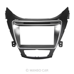 JY커스텀 아반떼MD 오디오일체형 내비게이션 매립마감재