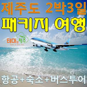 투어2박3일 제주 버스패키지 여행 제주도 여행권 3일 (항공권+관광지+숙소식사포함)