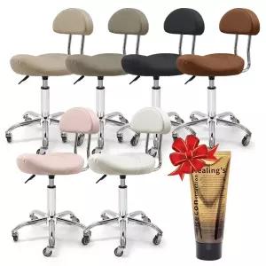 뷰티 71번 루쏘 승마형 등 미용보조의자 컷트 모에타 승마 의자 네일샵