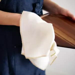 진짜 강화소창으로 만든 무형광 소창행주 3겹