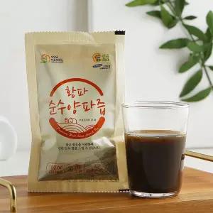 [황파] 전남 무안 순수 양파즙 100ml 30포+30포 선물세트