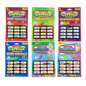 우야몰 미스터리 캡슐 알약 스펀지 동물 공룡 상어 인어 유니콘 목욕 물놀이 장난감 부풀이