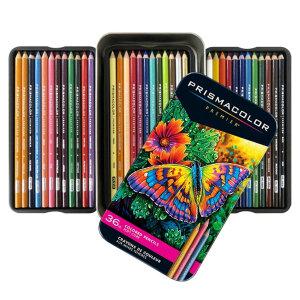 산포드 프리즈마 유성 색연필 36색 세트 미술 전문가용 색연필