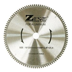 제스트 원형톱날(알루미늄용) 10인치 x 120날 알루미늄용팁쏘