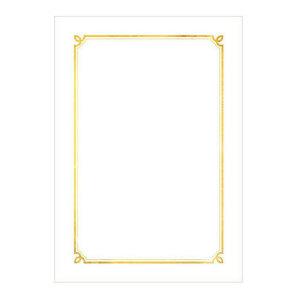 금박상장용지 A4 180g 100매 졸업장 수료증 임명장