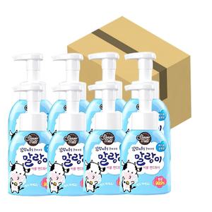 말랑이 화이트우유향/딸기우유향 용기X8개입 리필X18개입(1박스) 어린이핸드워시 손세정제