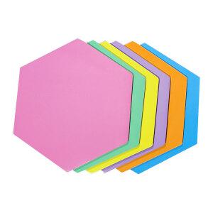 tr 육각보드 육각자석화이트보드 씽킹판 고무자석 헥사 칠판 낙서판 교육 육각 씽킹보드