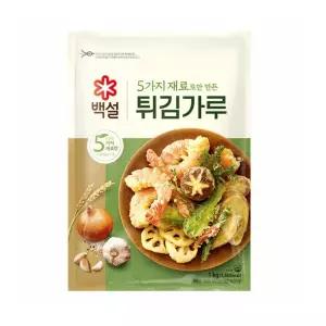 [CJ](의정부점) 백설 5가지 자연에서 얻은 재료 튀김가루 1kg