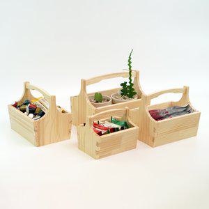 목공 체험 diy 원목 손잡이 공구함 키트 수업 재료 반제품 만들기 쓸모좋은목공키트