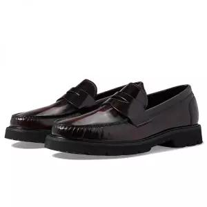 콜한 아메리칸 클래식 페니 로퍼 - 딥 버건디/블랙 남성화