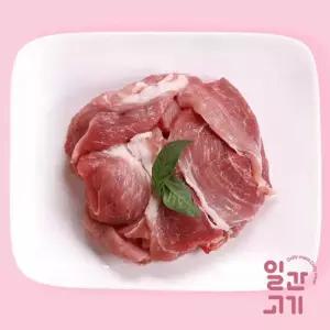 갤러리아 [일간고기][냉장]무항생제 한돈 후지(뒷다리살) 찌개용 500g