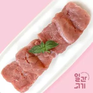 (일간고기)(냉장)무항생제 한돈 안심 돈가스용 500g