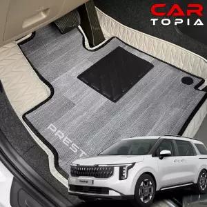 2026 카니발 페이스리프트 모노륨 가죽 코일매트 7인승 9인승 가솔린 하이브리드 매트 용품